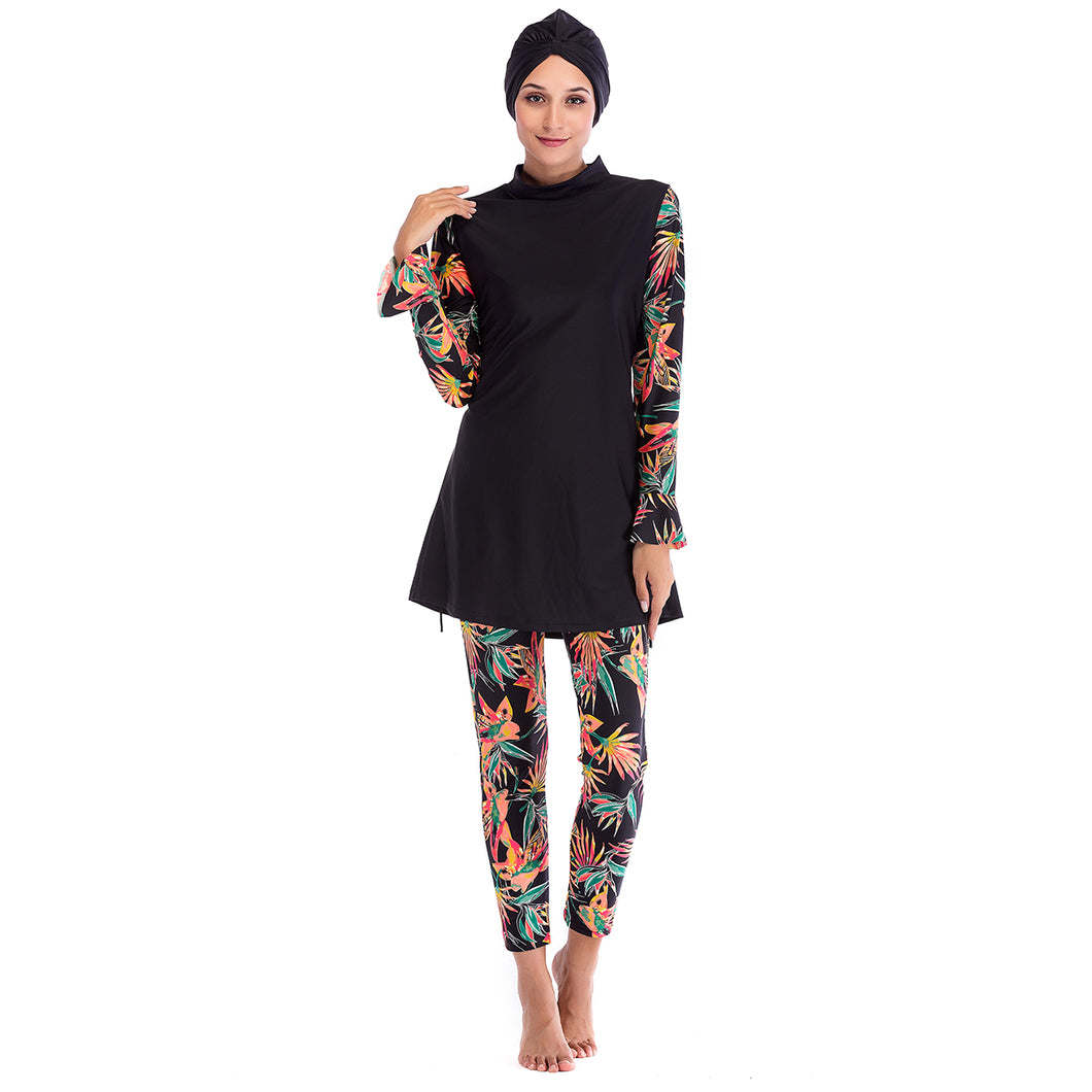 Printing Leggings Modest  Muslim Swimwear Burkini